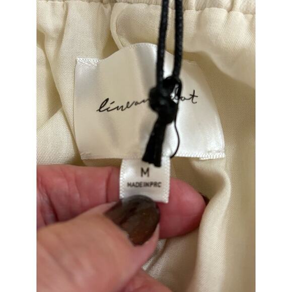 Line and Dot cream cotton maxiskirt, NWT, layering, thick, cabincore, simple - Picture 3 of 5